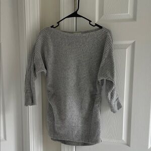 Lou & Grey Heathered Off-the-Shoulder Sweater